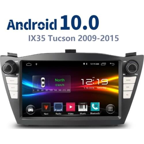 Tucson IX35 2009- 2015 radio 8 " DSP Android 10,0 2din GPS radio WiFi Bluetooth RDS IPS Hyu ndai