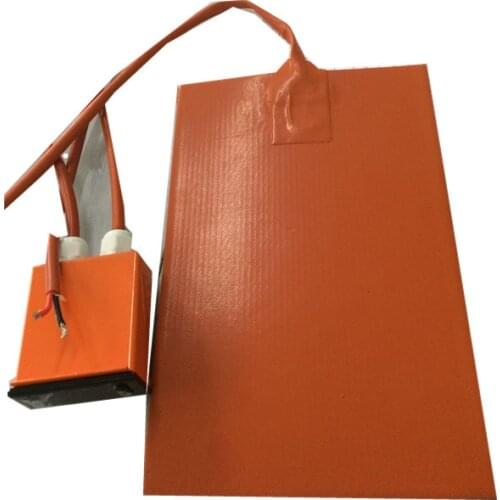 300X400mm 24V 360W With adhesive back and Digital Thermostat Electrical Heating Pad Silicone Rubber Heater