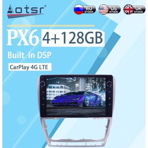 4+128GB For Toyota Camry 2006 - 2011 Android 10 WIFI Wireless Carplay DSP Car Multimedia Radio Player GPS Navigation Player