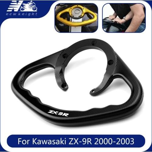 For Kawasaki ZX-9R 2000-2003 Motorcycle CNC Aluminum Passenger Handgrips Hand Grip Tank Grab Bar Handles Armrest Accessories