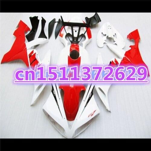 Bo YZF R1 04 05 06 Fairing kit for YZF-R1 04-06 YZF1000 YZF R1 2004 2005 2006 white red fairing parts
