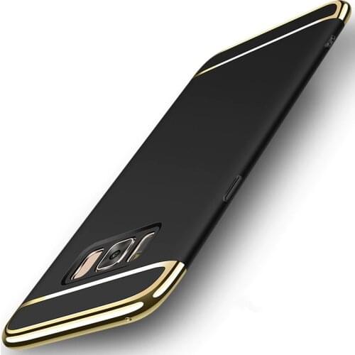 Phone Case For Samsung Galaxy S9 S10 A8 2018 A10 A20 A30 A40 A50 A70 J4 J6 case S7 edge S8 Plus Luxury Hard Full Plastic Cover