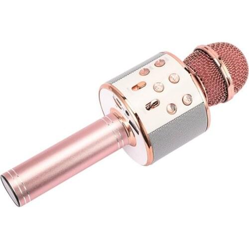 Home KTV Computer Microphone Singing Live K Song Microphone Audio Condenser Durable Practical Wireless Microphone
