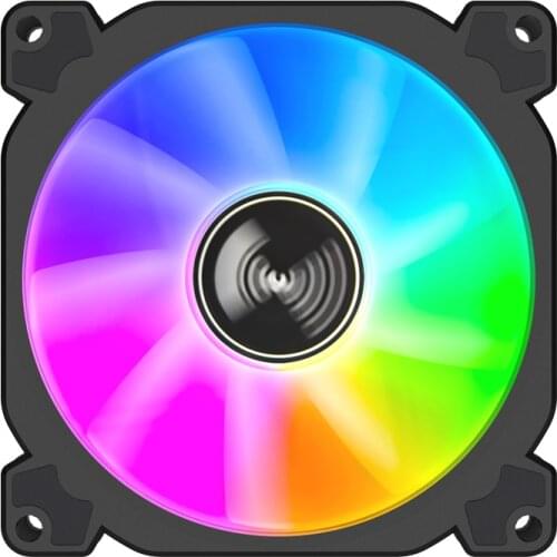 Jonsbo 9cm 12cm Case Fan 5V ARGB Sync Addressable RGB 92mm 120mm PWM 4pin Quiet Chassis Cooling CPU Cooler Replace Fan