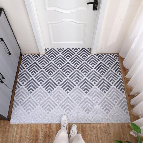 PVC Silk Loop Anti-slip Mat Kitchen Mat Living Room Mat Indoor Outdoor Entrance Door Mat Carpet Custom Mat Carpet Home Doormat