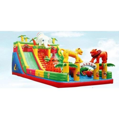 The latest inflatable slides, inflatable castles, Inflatable Bouncer,The elephant slide