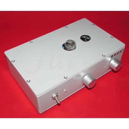 Single 6DJ8 dual-channel preamp, simple and beautiful sound circuit 6H6P buffer power supply, FR4 double-sided high-quality PCB