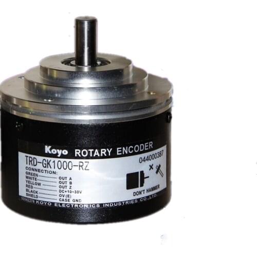 Original and new photoelectric encoder TRD-GK-1000 1000 pulse push pull output programmable sensor 12 V DC