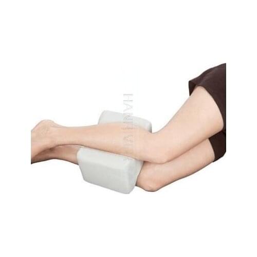 Knee Pillow Memory Foam Leg Pillows Relax Leg Back Hip Pain Relief Sleep Comfortably Antibacterial Design Removable Cover Navy