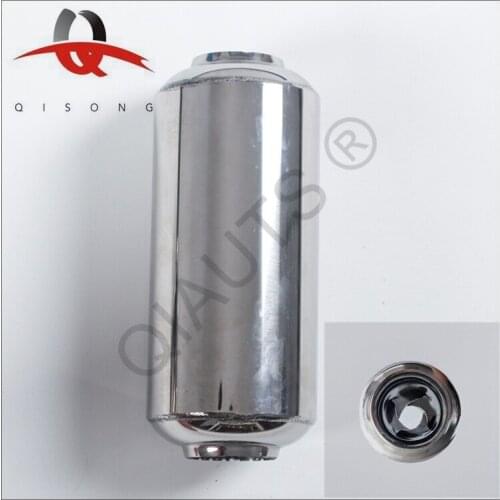 [QISONG] Free Shipping Stainless Steel 304 Universal Car Auto Exhaust Middle Dissipative Tuning Muffler Branch Sound Tuning Pipe