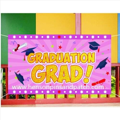 Amazon graduation season hanging flag graduation season banner curtain can be customized