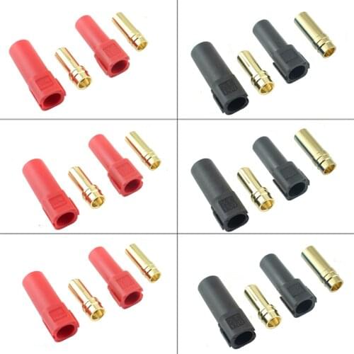 6 PCS XT150 6mm Bullet Connector Adapter Plug Set Male Female 150 High Rated Amps For RC LiPo Battery