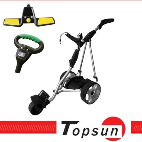 Digital electric power golf caddy seat available easy use electric golf trolley