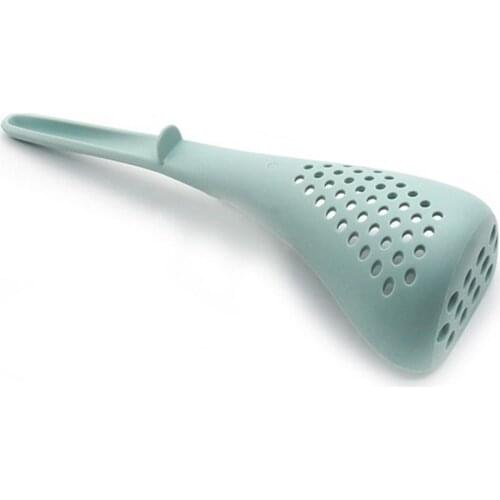 Strainer Scoop Creative Multifunctional Nylon Non-stick Food Grade Potato Press Colander for Daily Life