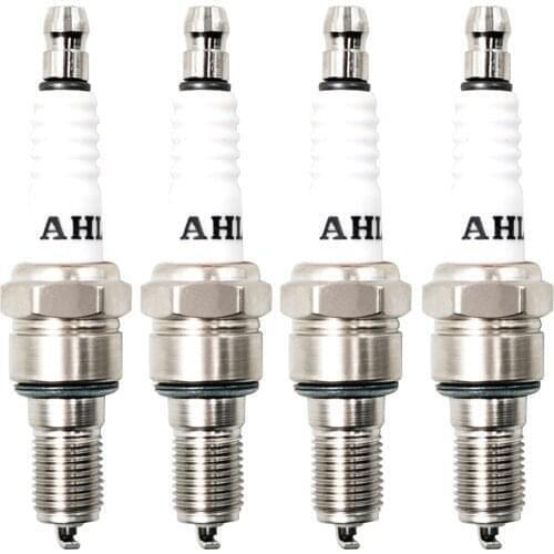 Motorcycle Ignition Spark Plug For Kawasaki BN125A KFX400 KLX250R KVF700 VN800 KX250F KLX300 For HYOSUNG GT250R B8RHC B8RHI