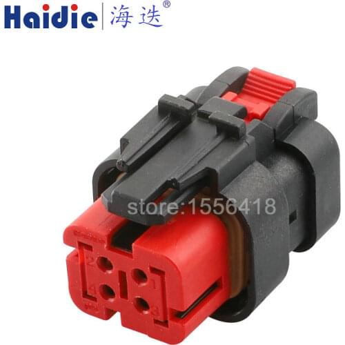 Free shipping 2sets 4pin auto electrical housing plastic wiring harness connector 776487-1