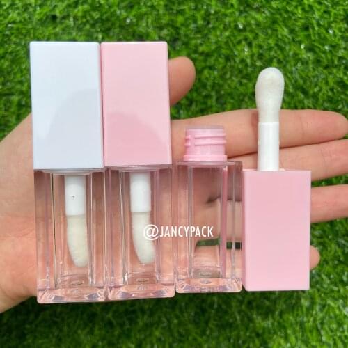 10pcs 5ml Empty Lip Gloss Tubes Wand DIY Cosmetic Container Tool Makeup Organizer Wholesale Plastic Lipgloss Tube Packaging