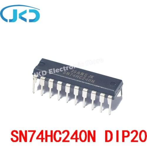 10pcs SN74HC240N 74HC240N 74HC240 74HC240P DIP-20 New IC