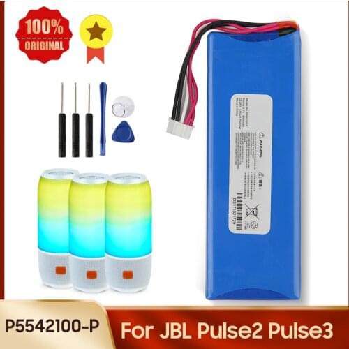 100% Original Battery P5542100-P For JBL Pulse2 Pulse3 6000mAh Replacement Battery 6000mAh +tools