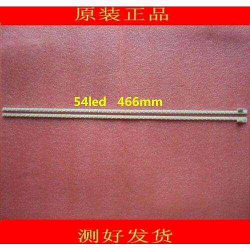 2Pieces/lot led backlight screen 43 inch SLED 2012SGS43 7030 54 R VE REV1.0 led backlight 1pcs=54led 466mm