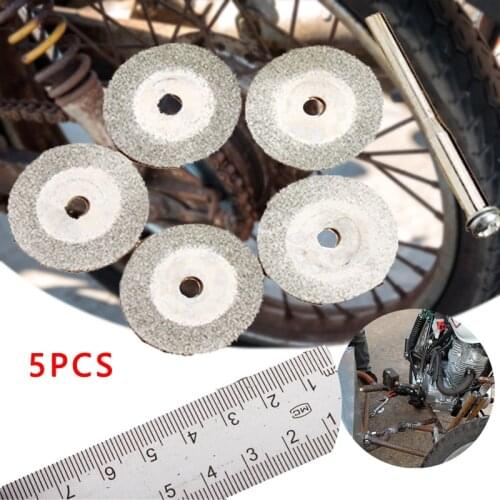 5Pcs 20mm Diamond Circular Cutting Disc Saw Blade Polishing Grinding Wheel Cut Off Rotary Tool For Dremel Mini Drill Power Tool