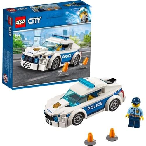 LEGO City Police Patrol Car 60239 (92 Pieces)