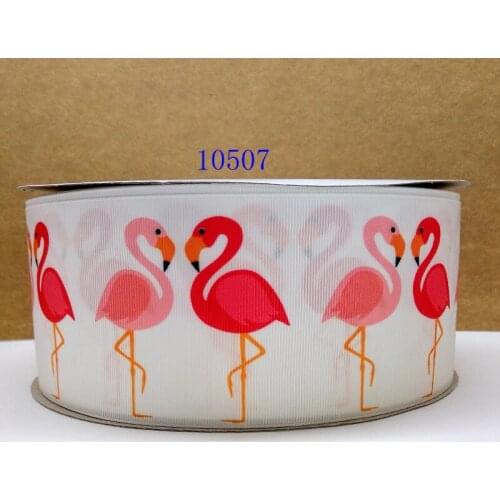 Free shipping 50 yard per size printed grosgrain ribbon 10507