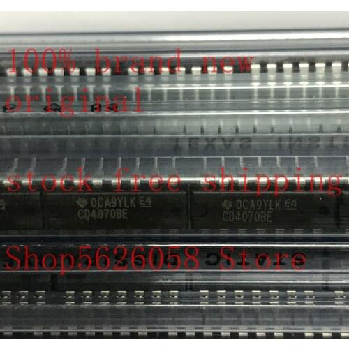 CD4070BE SNJ54HC125J SNJ54HC05J SNJ54LS373J DIP 100% new original electronic components chips 2PCS/LOT STOCK