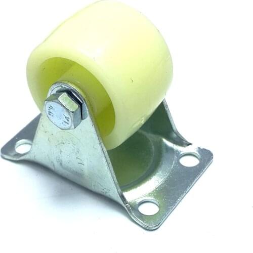 Furniture Wheel Castor Universal Swivel Casters White PP Nylon For Chair, Desk, pallet