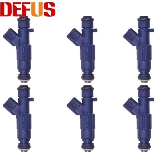 DEFUS Set 6pc Original Fuel Injector Bico OE F01R00M042 For V W B70 2.0L Replacement Nozzle Injection Value Gasoline NEW Arrival