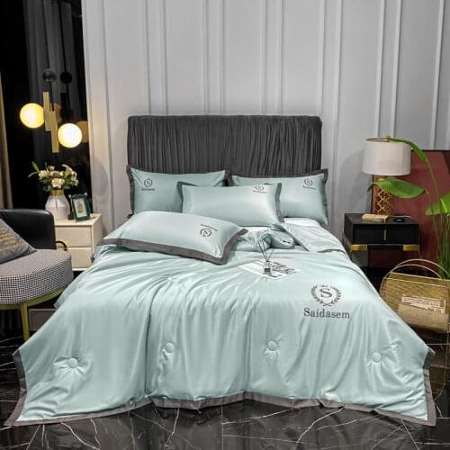 Summer Sleeping Luxury Quilt Kids Bedclothes Home Bedspread Queen King Size Bedding Linen