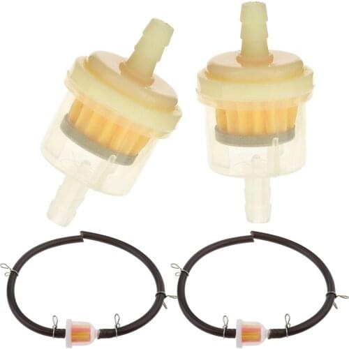 4X 47 49cc Mini Gas Hose Line Fuel Filter Kit For Dirt Pocket Bike ATV Quad