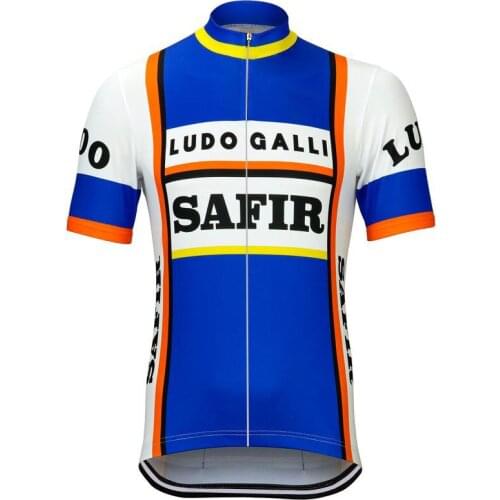 Men cycling jersey short sleeve bike shirt retro bicycle wear team maillot ciclismo cycling clothing