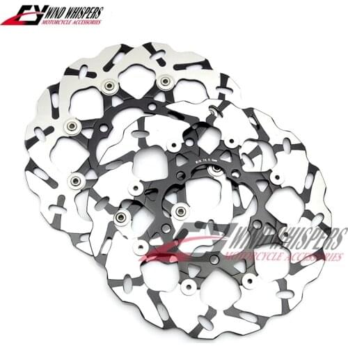 Motorcycle Modified flower Front Brake Disc Rotors For Suzuki GSXR600 750 2006 2007 K6 / GSXR1000 2005 2006 2007 2008 K5 K7