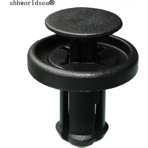 Shhworldsea auto clip push position Under the door guard plate buckle for toyota for lexus