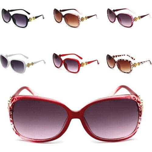 Stylish Oversize Glasses Lady Gentlemen Resin Lens Polycarbonate Hardening Frame Sunglasses Anti Ultraviolet Eyewear