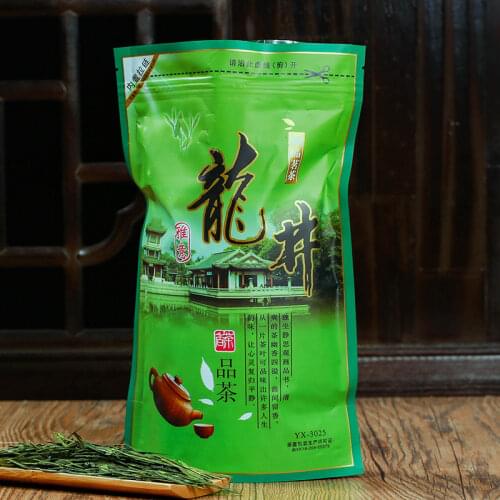 Famous Good quality Dragon Well tea Spring Longjing Green Tea Long Jing tea for health care, tender aroma,Free Shipping