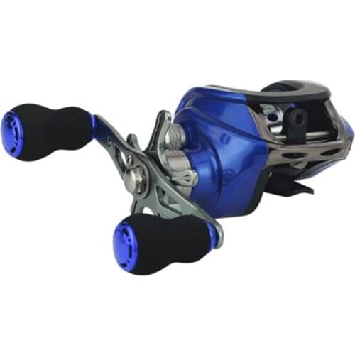 17+1 BBs Fishing Reels 6.3:1 Bait Casting Fishing Reel Left/Right Hand Baitcasting Reel Magnetic Brake Carp Lure Fishing Coils