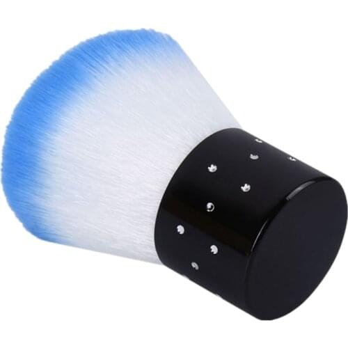 27RC Nail Art Glitter Brush Manicure Pedicure Care ToolsDust Clean Powder Remover