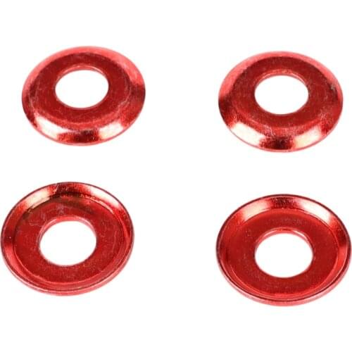 4Pcs Skateboard Washers Kit Rebuild Tools Easy Install Shockproof Bushings Trucks Hardware