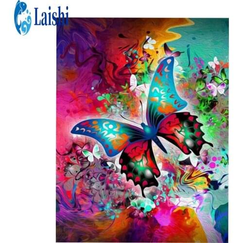 5D Diamond Painting Abstract art butterfly Cross Stitch Mosaic Diamond Embroidery Full Square Picture Of Rhinestone Home Decor