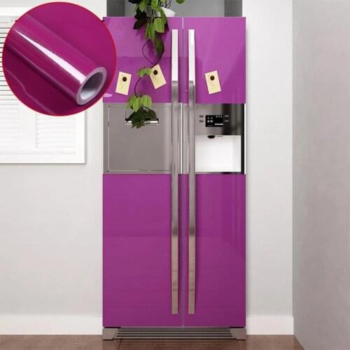 PVC DIY Decorative Film Matte Self-adhesive Wallpaper Kitchen Old Furniture Cabinet Renovation Oil-proof Waterproof Stickers