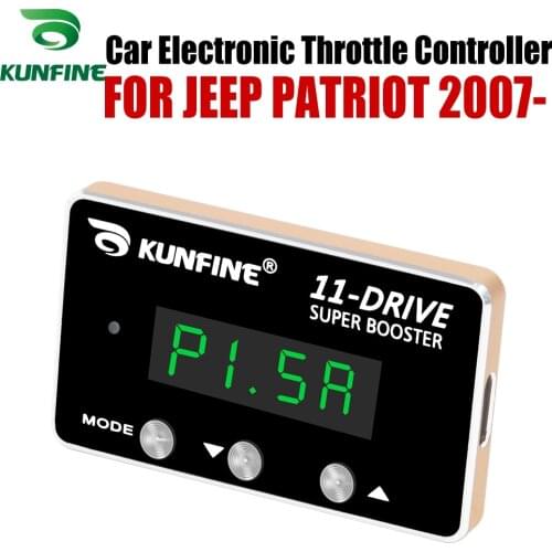 KUNFINE Car Electronic Throttle Controller Racing Accelerator Potent Booster For JEEP PATRIOT 2007-After Tuning Parts