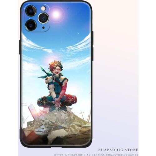 Izuku Midoriya Deku Anime Soft Silicone TPU Phone Case Cover Shell For IPhone SE 6 6s 7 8 Plus X XR XS 11 12 Mini Pro Max