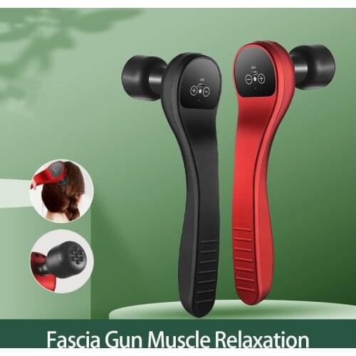 Mini Neck Head Pain Massager Deep Tissue Muscle Massage Relax Body Back Handheld Percussion Fascia Gun Pain Relief