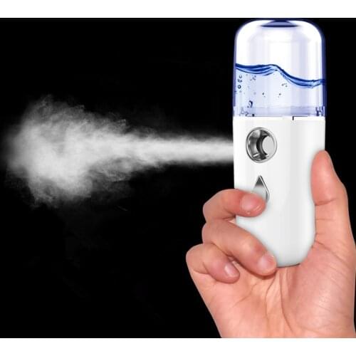 Mini 30ml Humidifier Diffuser Nano Face Spray Mist Sprayer Facial Body Nebulizer Steamer Moisturizing Humidifier Skin Care