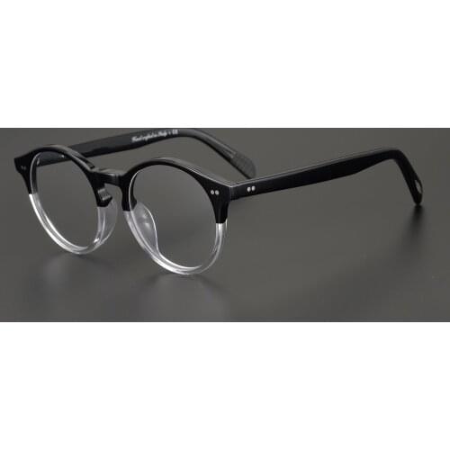 Anti blue rays computer Glasses ov5241 Spectacles Retro Round Eyeglasses Brand Women Glasses Fashion Men Optical glasses frame