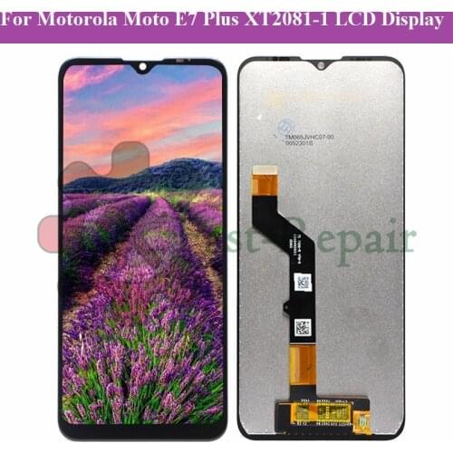 6.5''original for Motorola Moto E7 Plus lcd display with touch screen digitizer Asswmbly for Moto E7 Plus XT2081-1 lcd display