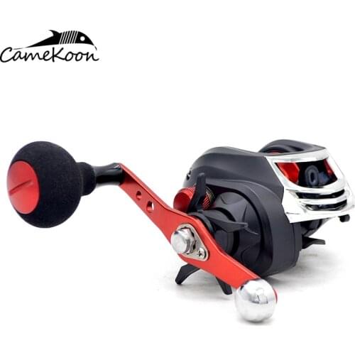CAMEKOON Baitcasting Fishing Reel High Speed 12+1 Ball Bearings 6.3:1 Gear Ratio Smooth Baitcaster Fishing Reel