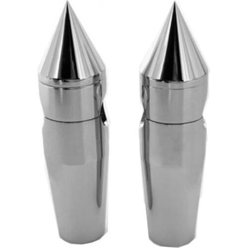 Universal Motorcycle Spike 4'' Rise Billet Handlebar Risers For Yamaha Road Star Kawasaki Yamaha Suzuki Honda Custom